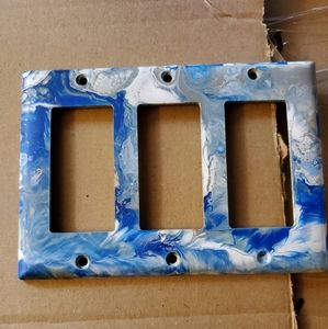 Light switch plate